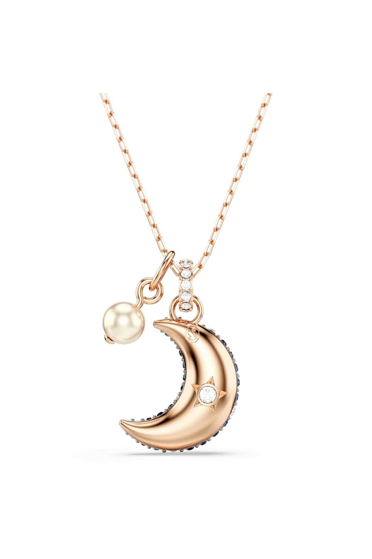 Swarovski 5671585 Kolye Luna:Pend Mul/Ros - Fiyatı