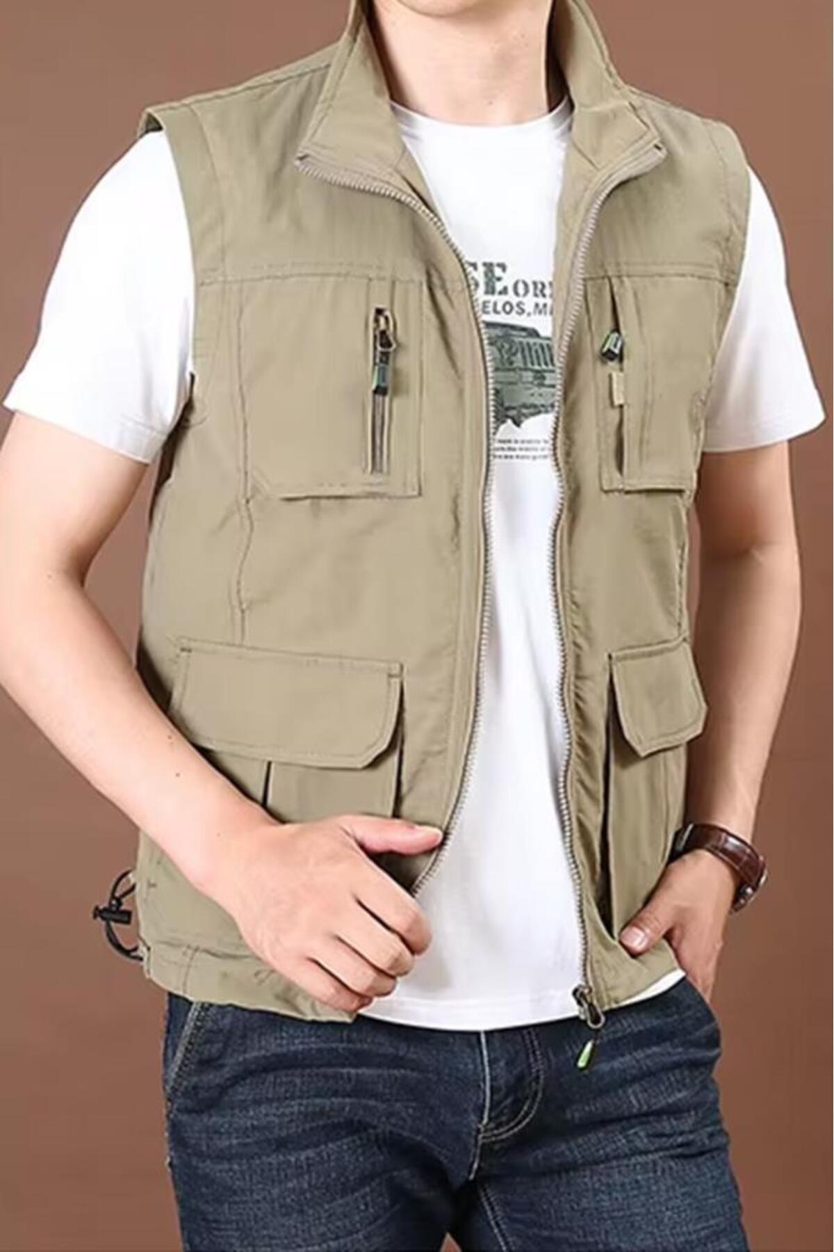 SİNGLE SWORD  Outdoor Çok Cepli Avcılık & Doğa Sporları Yeleği – Hafif ve Dayanıklı - Görsel 4