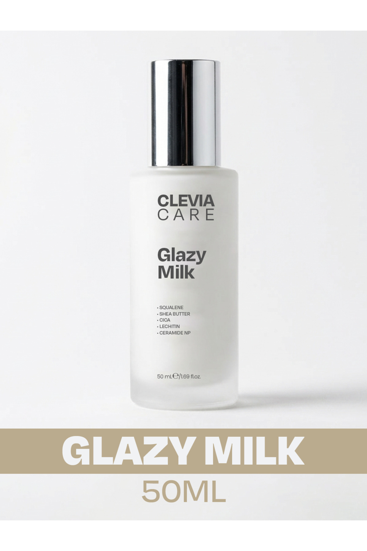 Glazy Milk Glow Etkili Nemlendirici Serum – Cam Cilt Etkisi & Yoğun Nem 50 ml — GlazyMilk