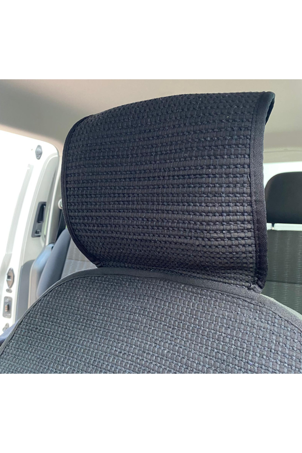 Cartex Oto Koltuk Minderi Klasik Kilim minder 3 lü set Siyah Mavi Gri Bej Füme Beyaz Araç Koltuk Koruyucu fotoğrafı 6 (önizleme)