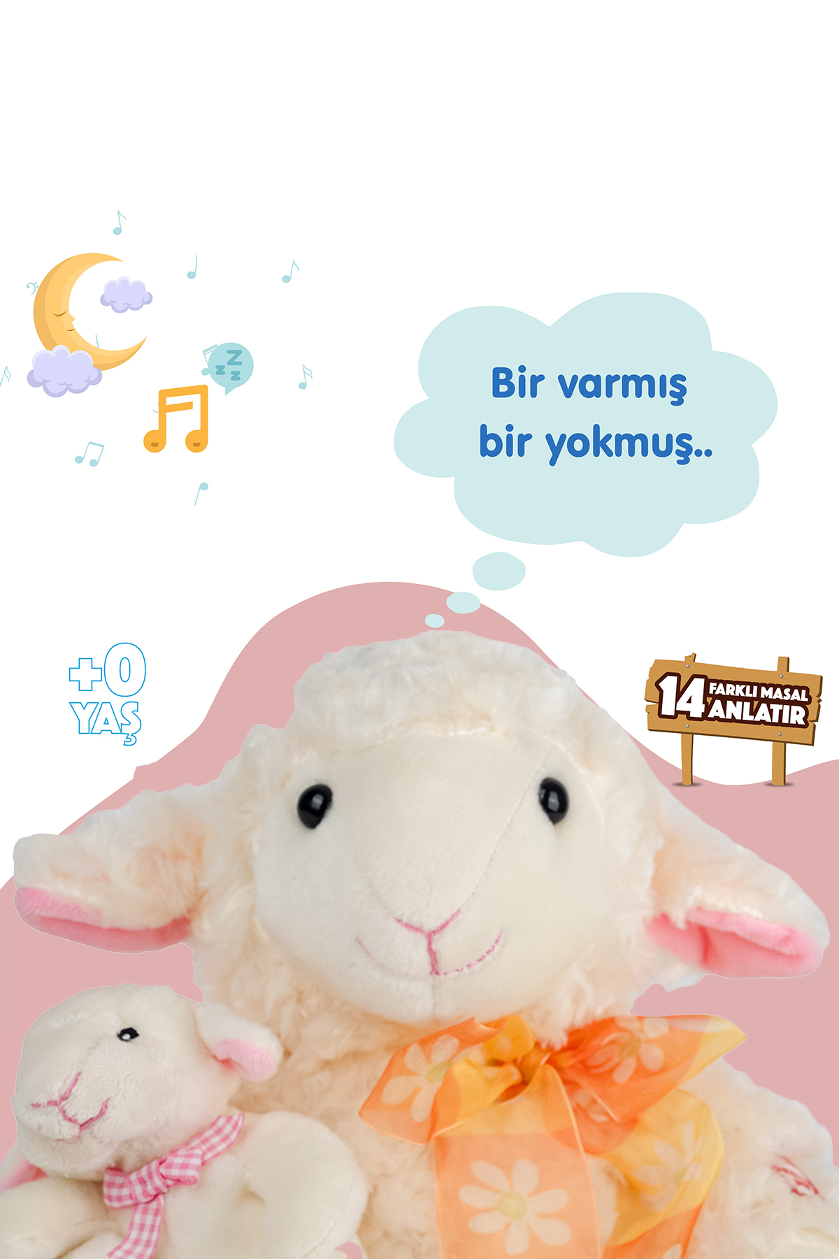 BİRLİK TOYS MASAL ANLATAN YAVRULU KUZU PELUŞ fotoğrafı 3 (önizleme)