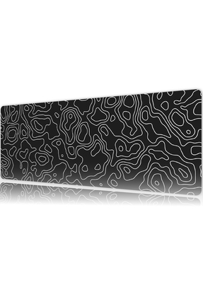 urzuva Topographic Flow 70X30 3MM Kalınlık Premium Gaming oyuncu mousepad, An...