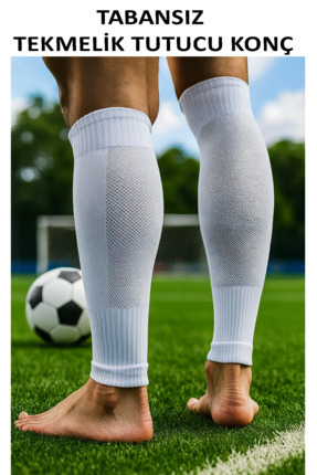 GAZELMANYA Tabansız Futbol Çorabı Tozluk Futbolcu Tozluğu Tabansız Tekmelik T...
