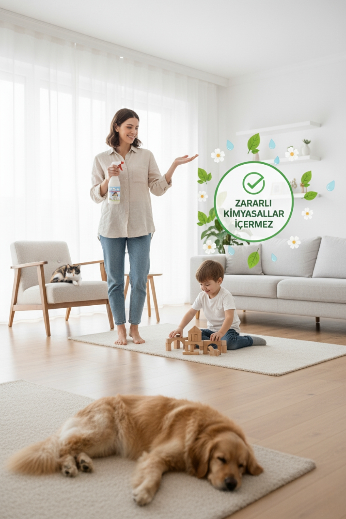 BabyMatik Çamaşır Leke Çıkarıcı Kokusuz Toz Deterjan ve Çok Amaçlı Leke Çıkarıcı Sprey, 2'li Magic Set fotoğrafı 6 (önizleme)