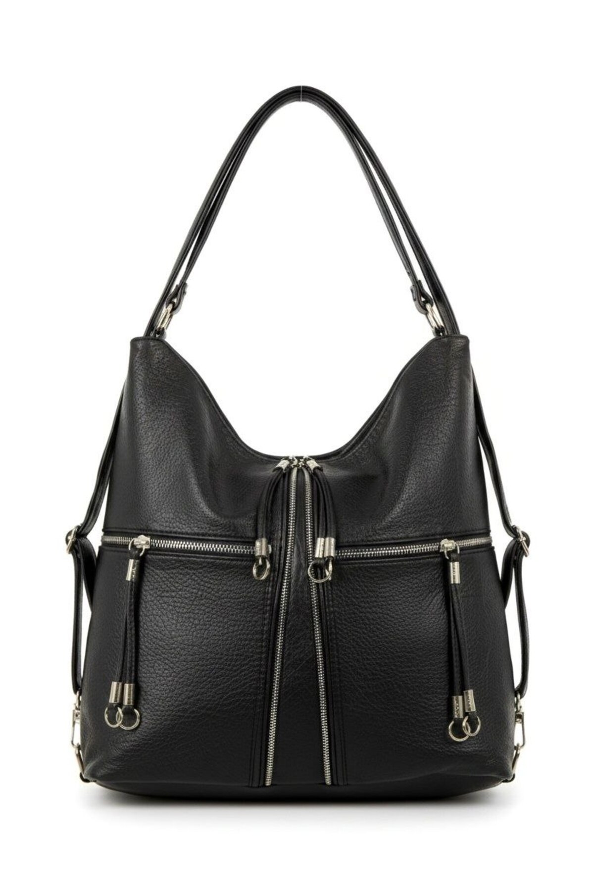 Women's Soft Faux Leather Cream Hand Shoulder and Back Suitable Bag