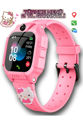Onkatech Sim Kartlı Gps Lbs Konum Takipli Akıllı Çocuk Saati ( Btk Kayitli Ye...
