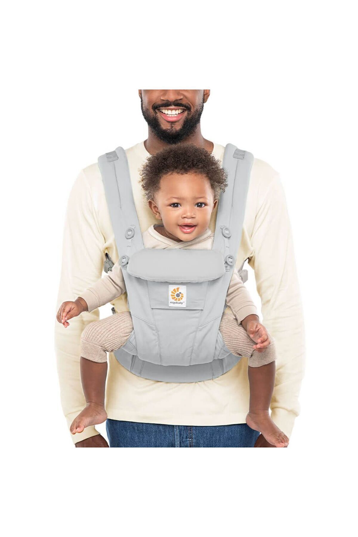 Ergobaby Omni Dream (Pearl Grey) 4 Farklı Taşıma Pozisyonlu Ergonomik Kanguru, 0-4 Yaş Yeni Doğan fotoğrafı 3 (önizleme)