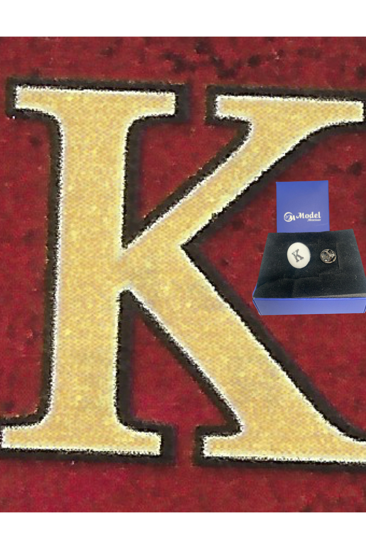 Letter K Badge