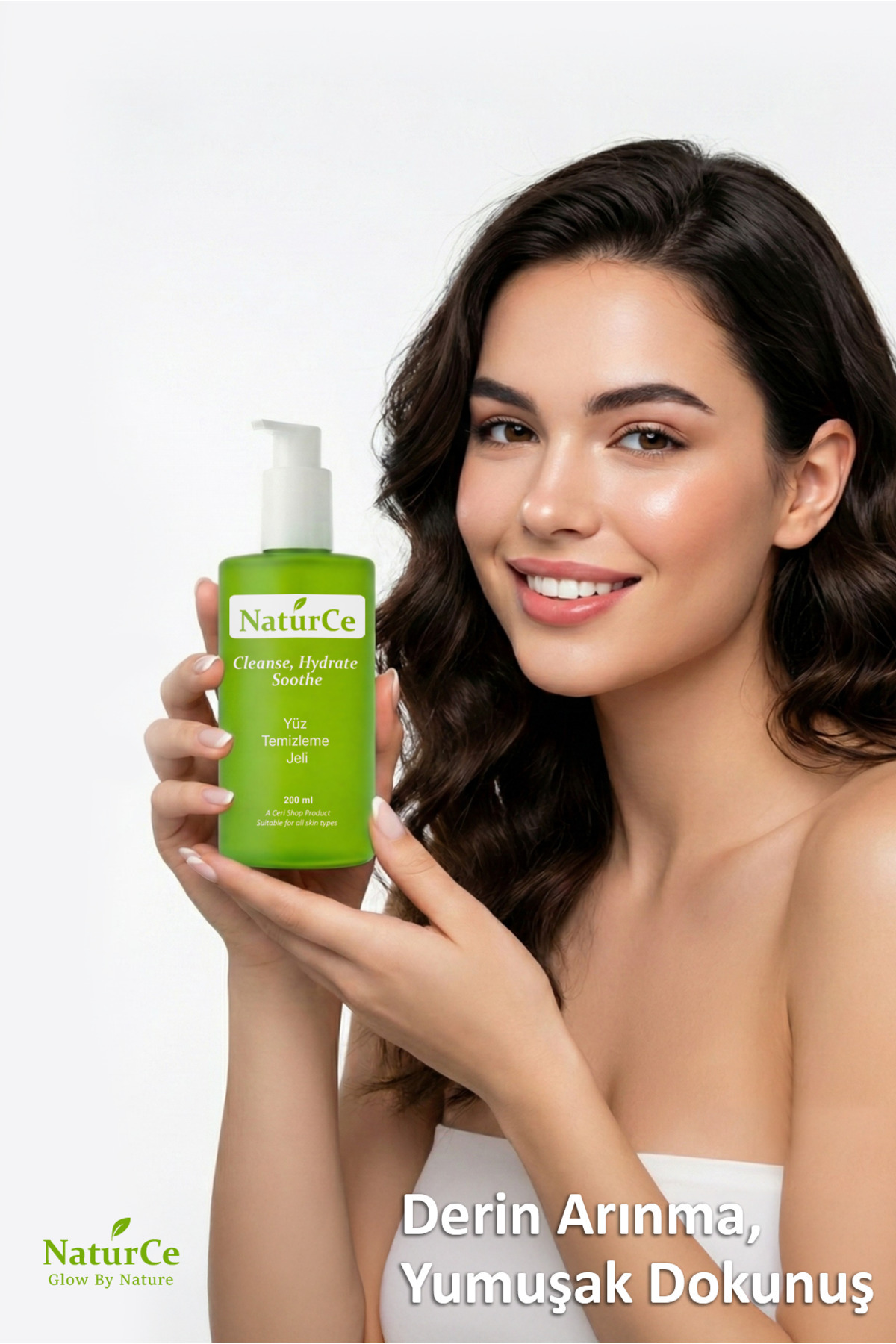 Aloe Vera & Hyaluronik Asit Yüz Yıkama Jeli - Arındırıcı, Temizleyici, Nem Dengeleyici Etki — kozmetik2 — تصویر 6 از 8