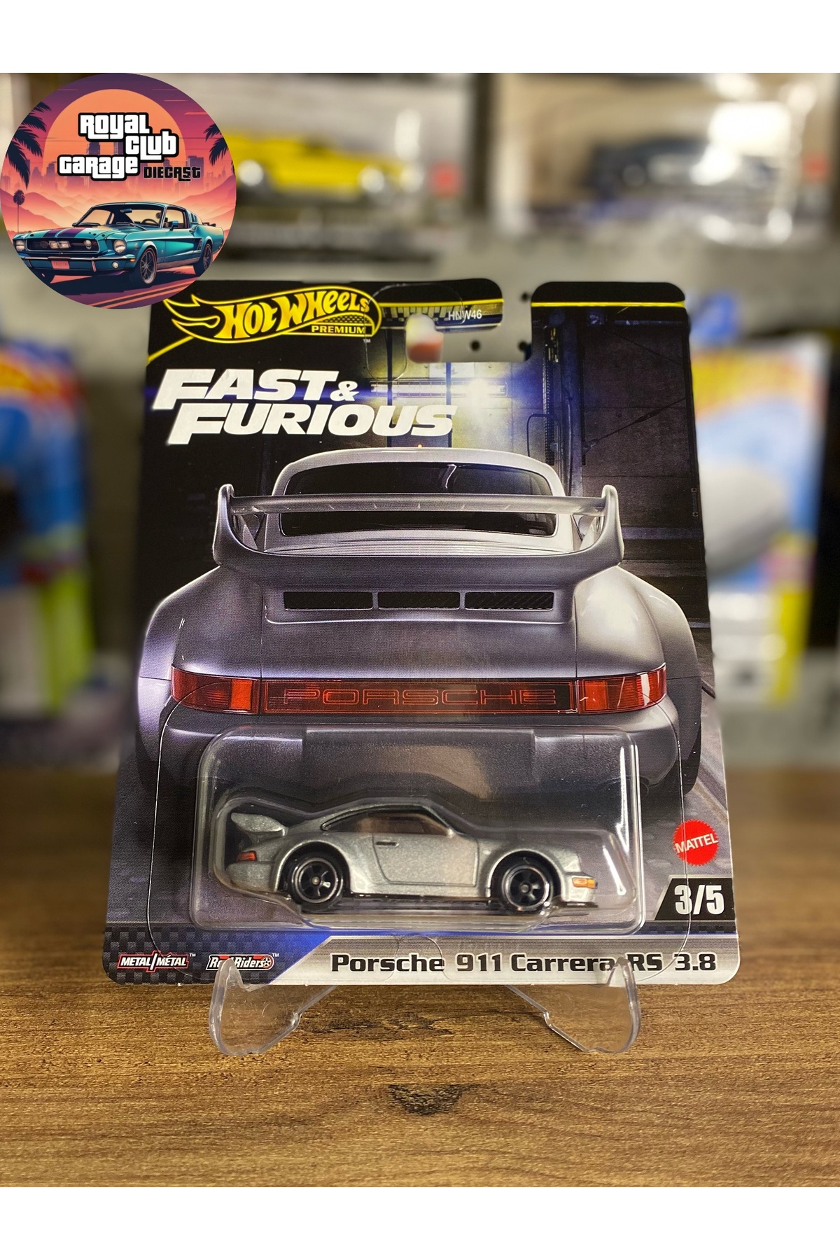 HOT WHEELS Porsche 911 Carrera RS 3.8 - Fast & Furious - Premium