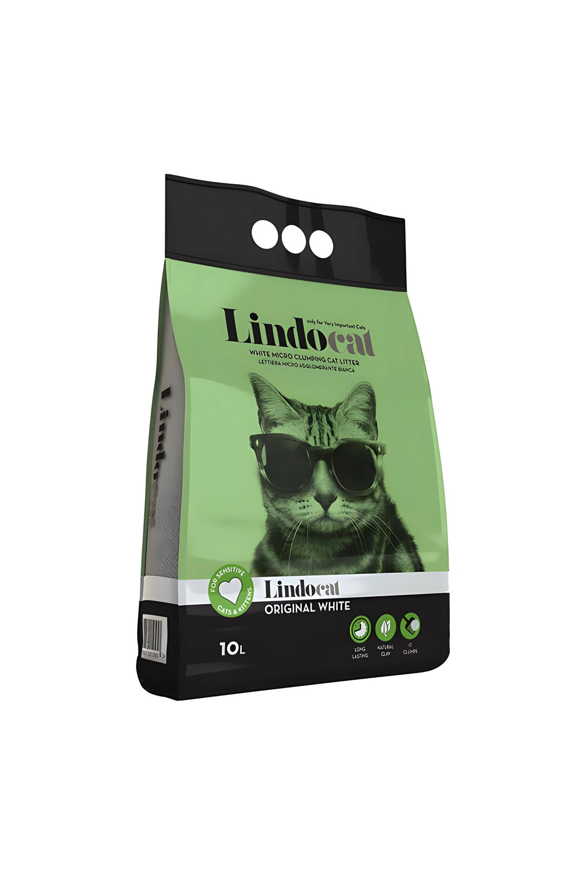 Lindo Cat Kokusuz İnce Taneli Kedi Kumu 10 Lt