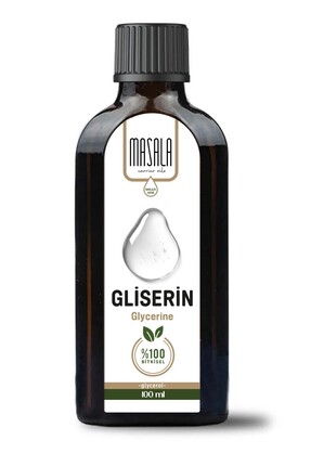 Masala Bitkisel Gliserin 100 ml – %100 Saf ve Doğal – Gliserol – Cilt ve Kozm...