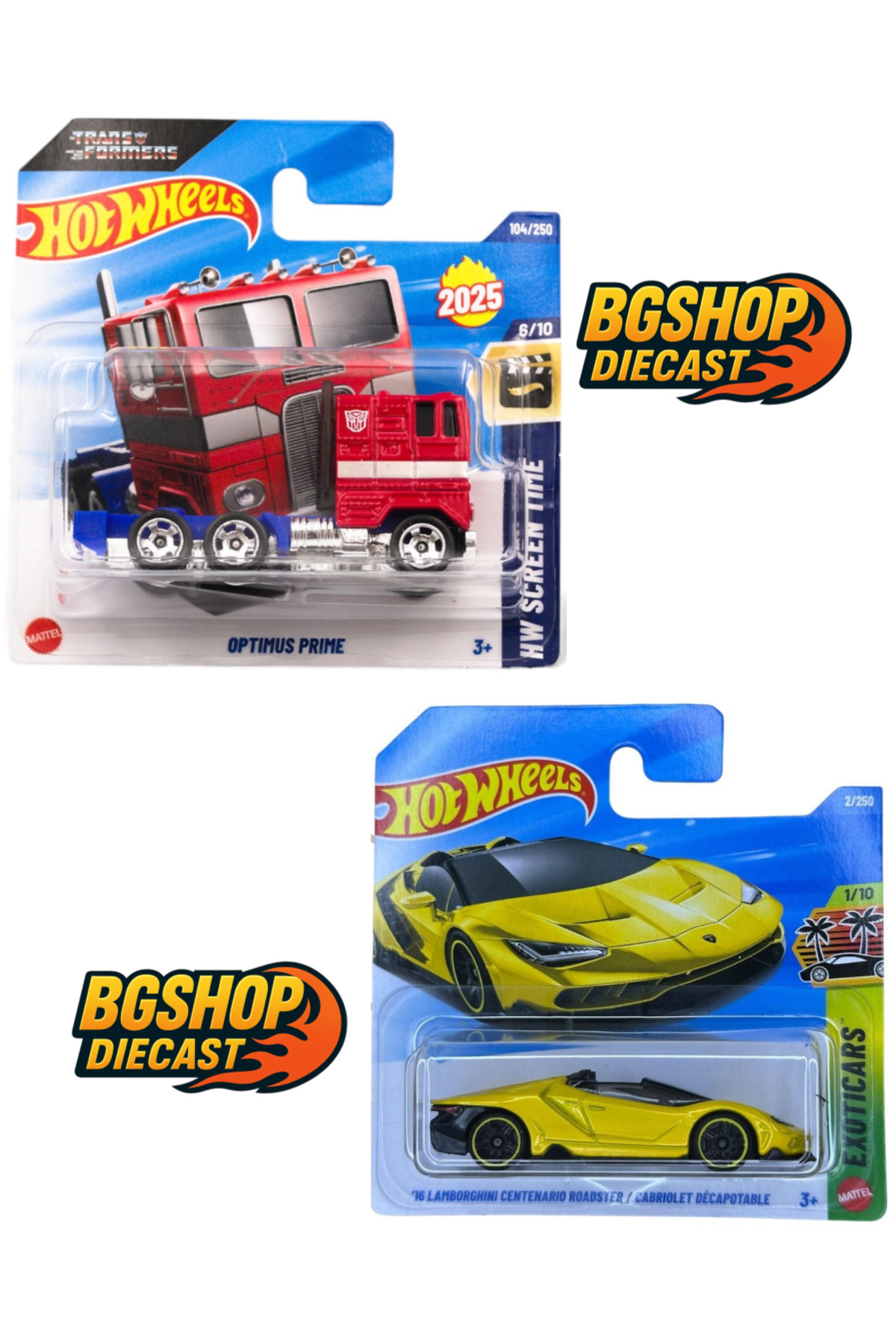 HOT WHEELS 2026 Case A Lamborghini Centenario Roadster - OPTİMUS