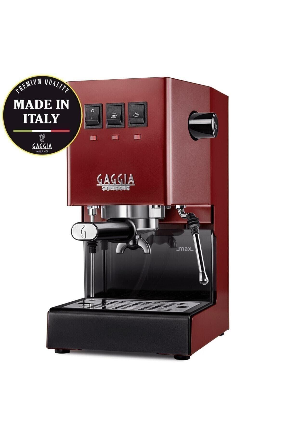 Gaggia New Classic Evo 2023 Kırmızı Espresso Makinesi Rı9481/12