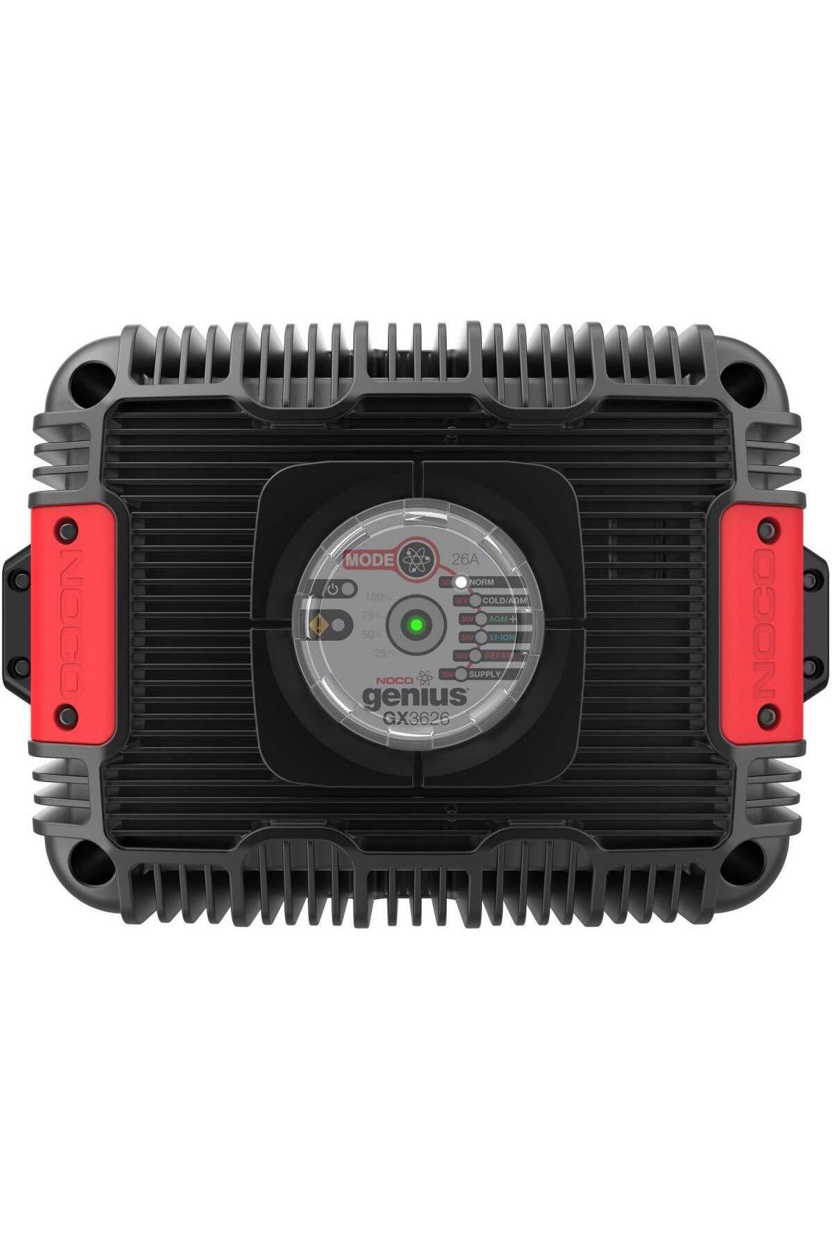 ノコノコ③ NOCO Genius GX3626 26A Akıllı Yerleşik Akü Şarj Cihazı, 36V Ticari