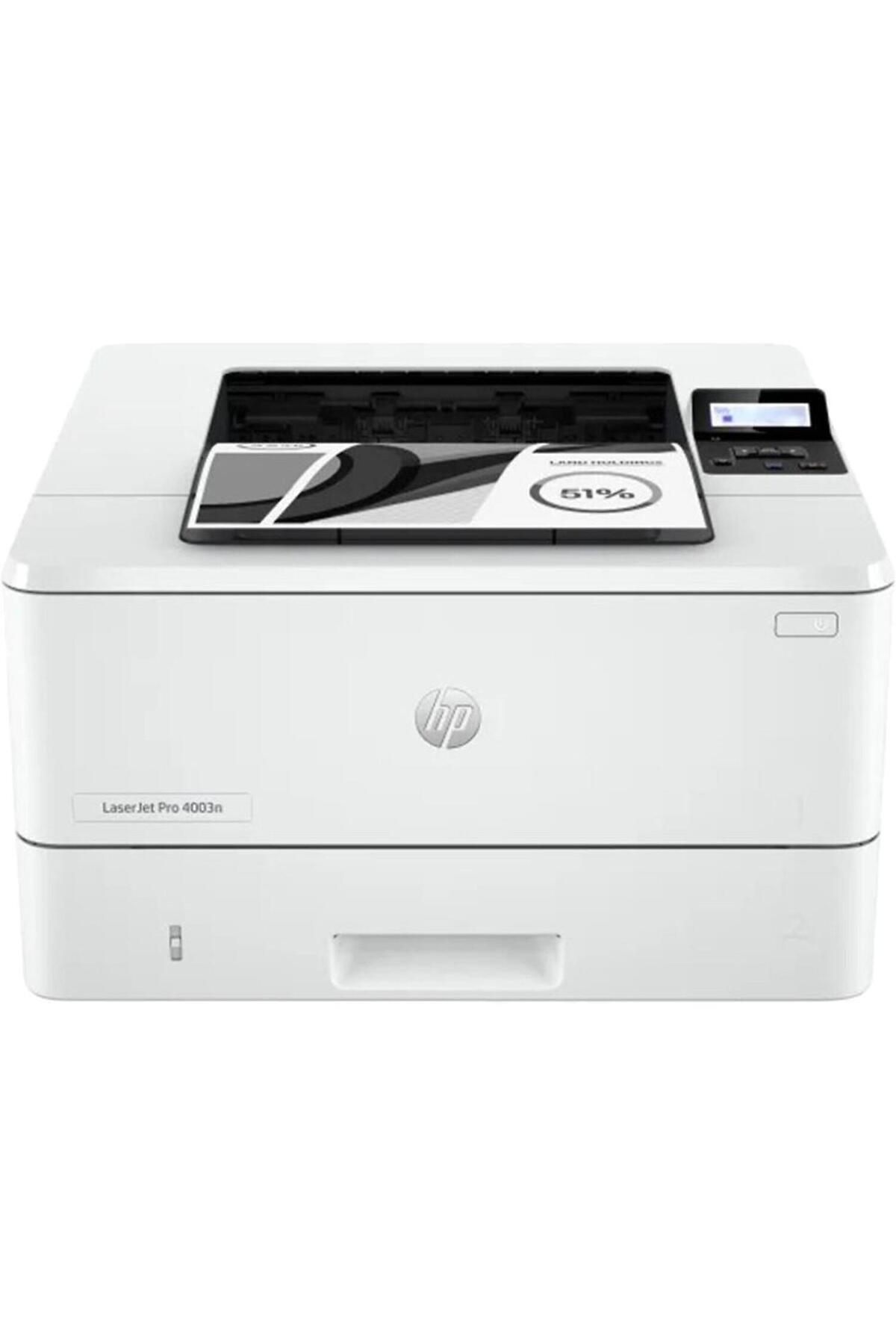 HP Laser Jet Pro 4003N Yazıcı Beyaz 2Z611A