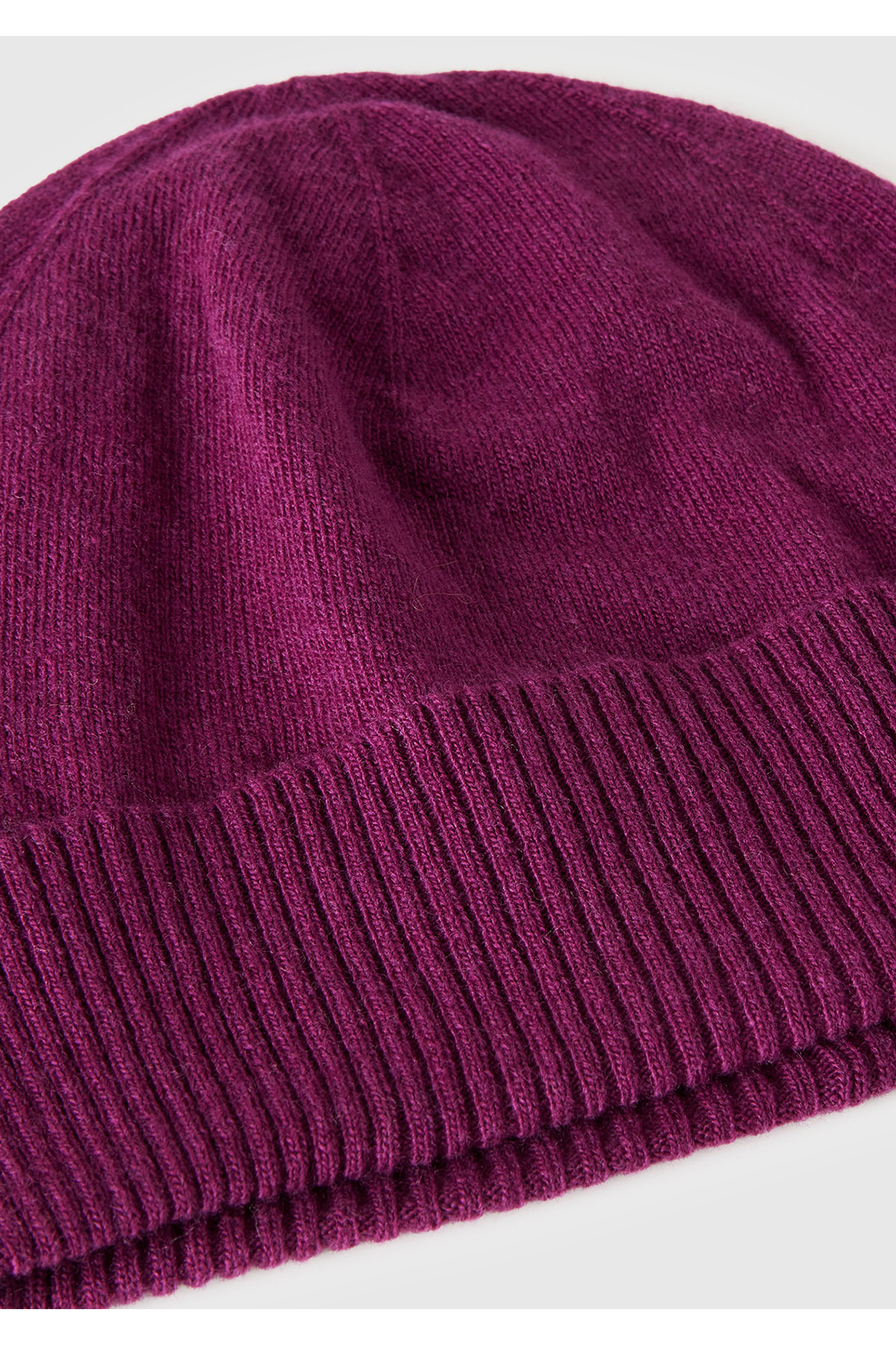 United Colors of Benetton Kadın Mürdüm %100 Merino Bere görsel 3