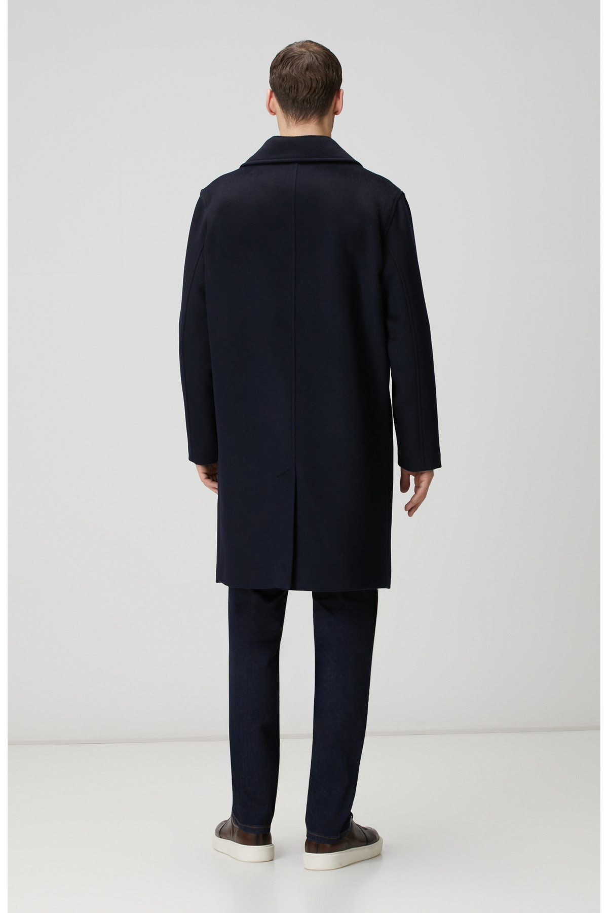 Network  Lacivert Limited Yün Palto - Görsel 5