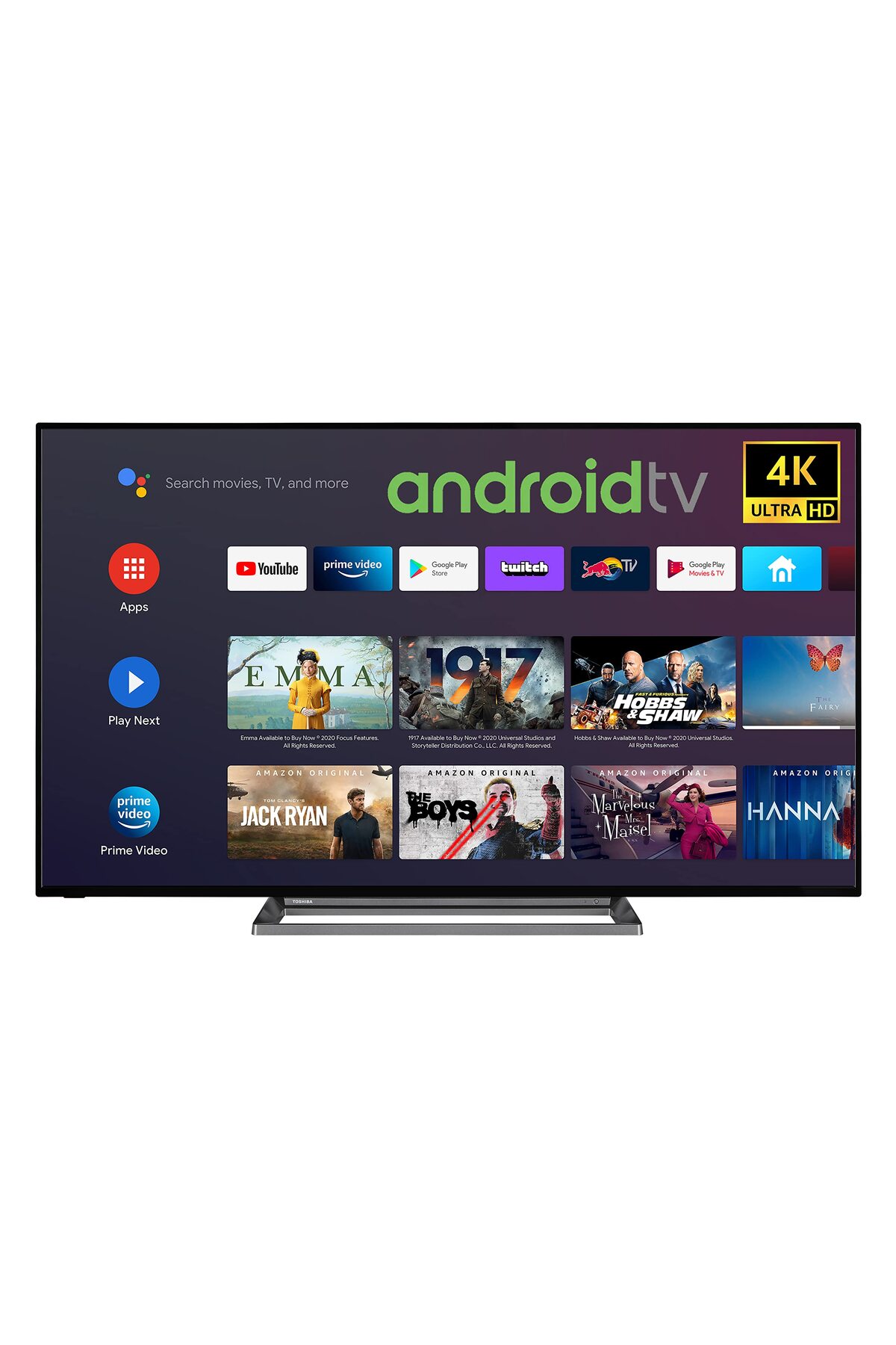 65" 165cm Ekran Ultra HD Android Smart LED TV (İhraç Özel Seri)