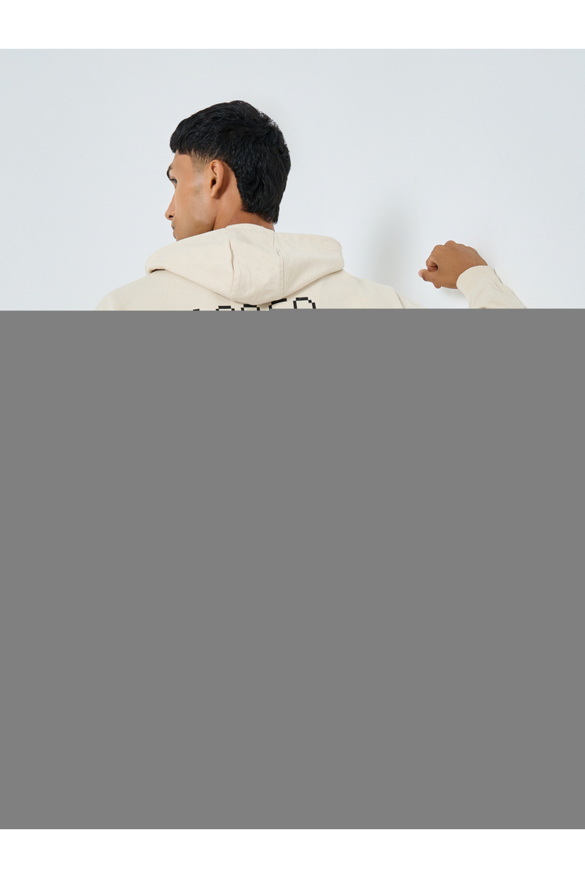 Styli Eco-Earth Relaxed Fit Back Printed Hoodie