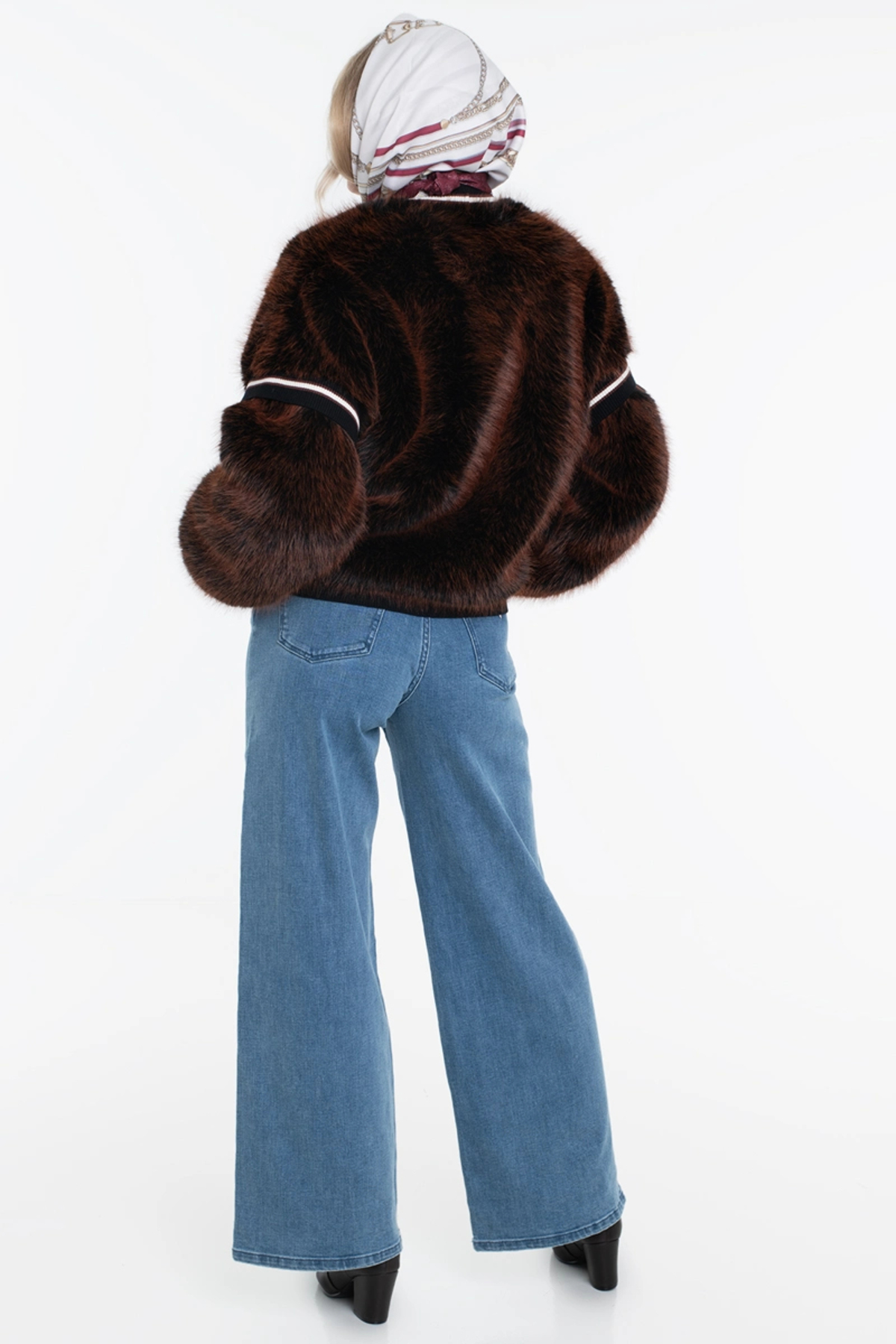 Guess  Katia Kadın Çok Renkli Kürk W5BL67W3790-FNH1 - Görsel 2