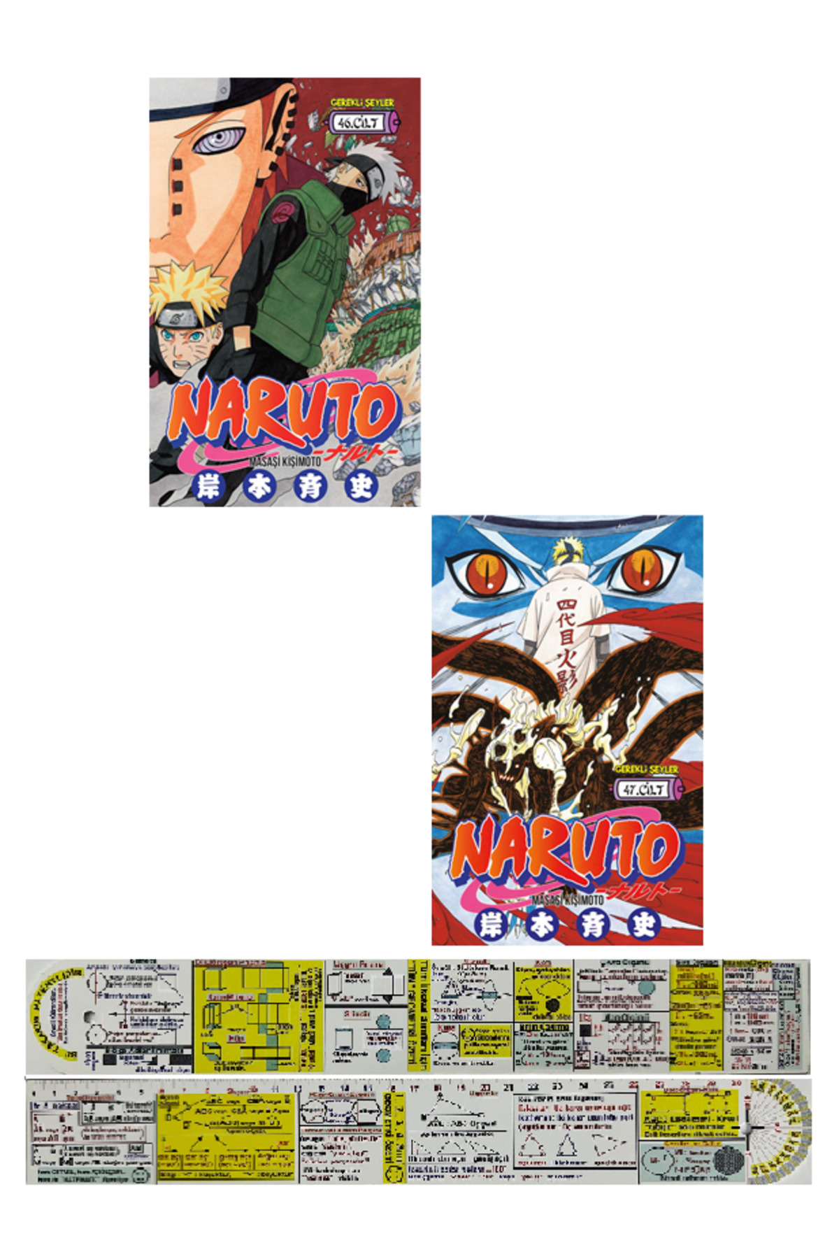 Gerekli Şeyler Yayıncılık Naruto 46-47. Ciltler Manga Seti + Özel