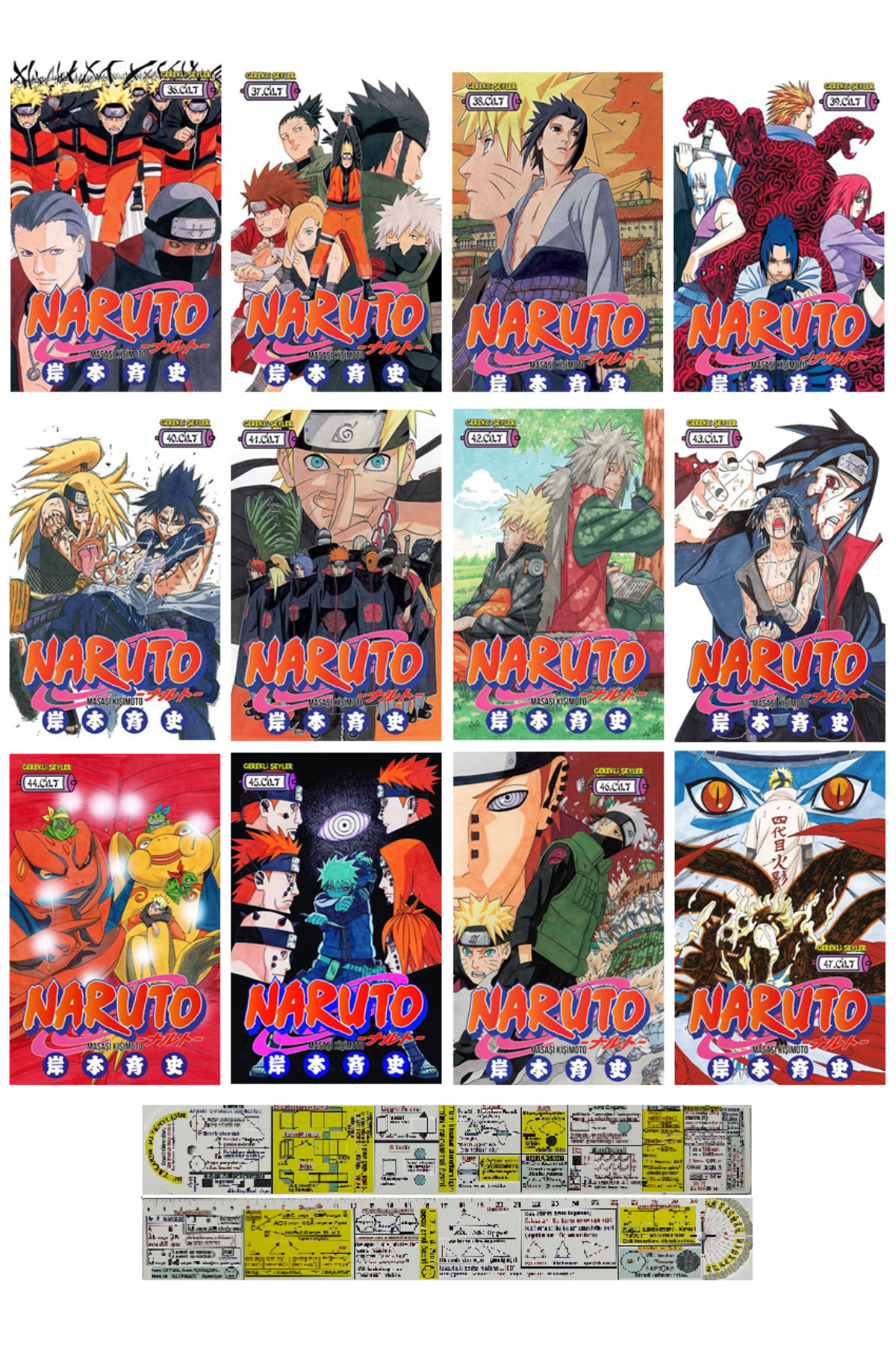 Gerekli Şeyler Yayıncılık Naruto 36-37-38-39-40-41-42-43-44-45-46