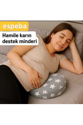 ESPEBA Hamile karın destek minderi/hamile yastığı gri