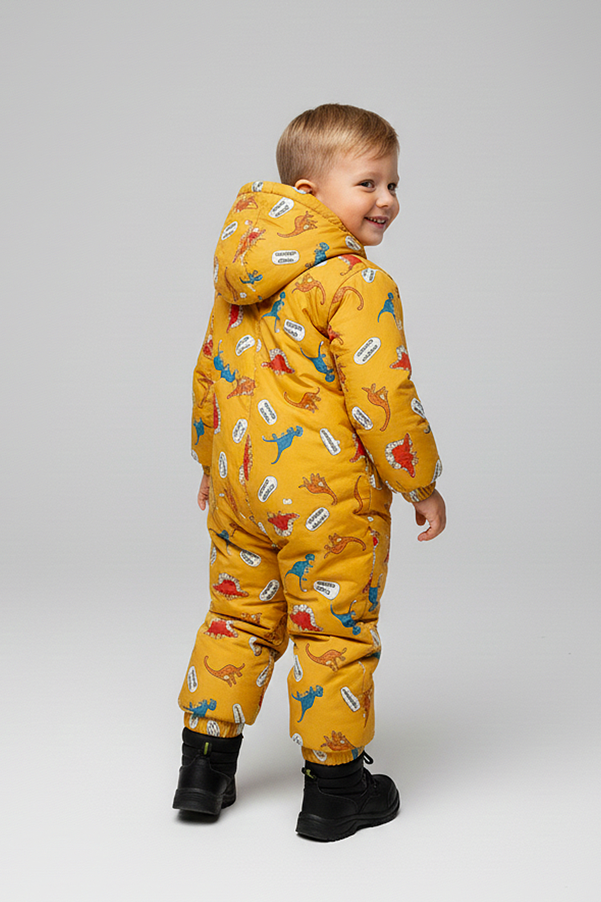 ekozmonot bebek tulumları Unisex Çocuk Astronot Tulum – Elyaf + Kadife Polar İç Astar, Su ve Rüzgar Geçirmez, 2-5 Yaş fotoğrafı 3 (önizleme)