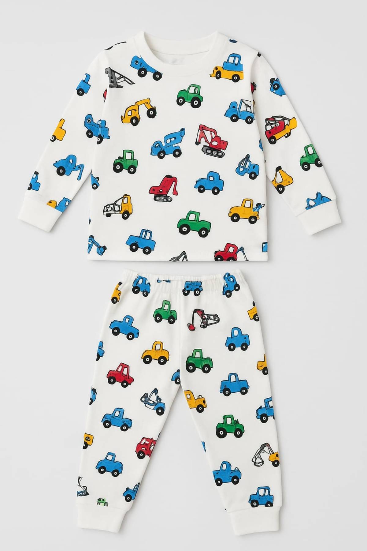 Krazber Pamuklu Erkek Bebek Pijama Takımı 2-6 Yaş fotoğrafı 2 (önizleme)