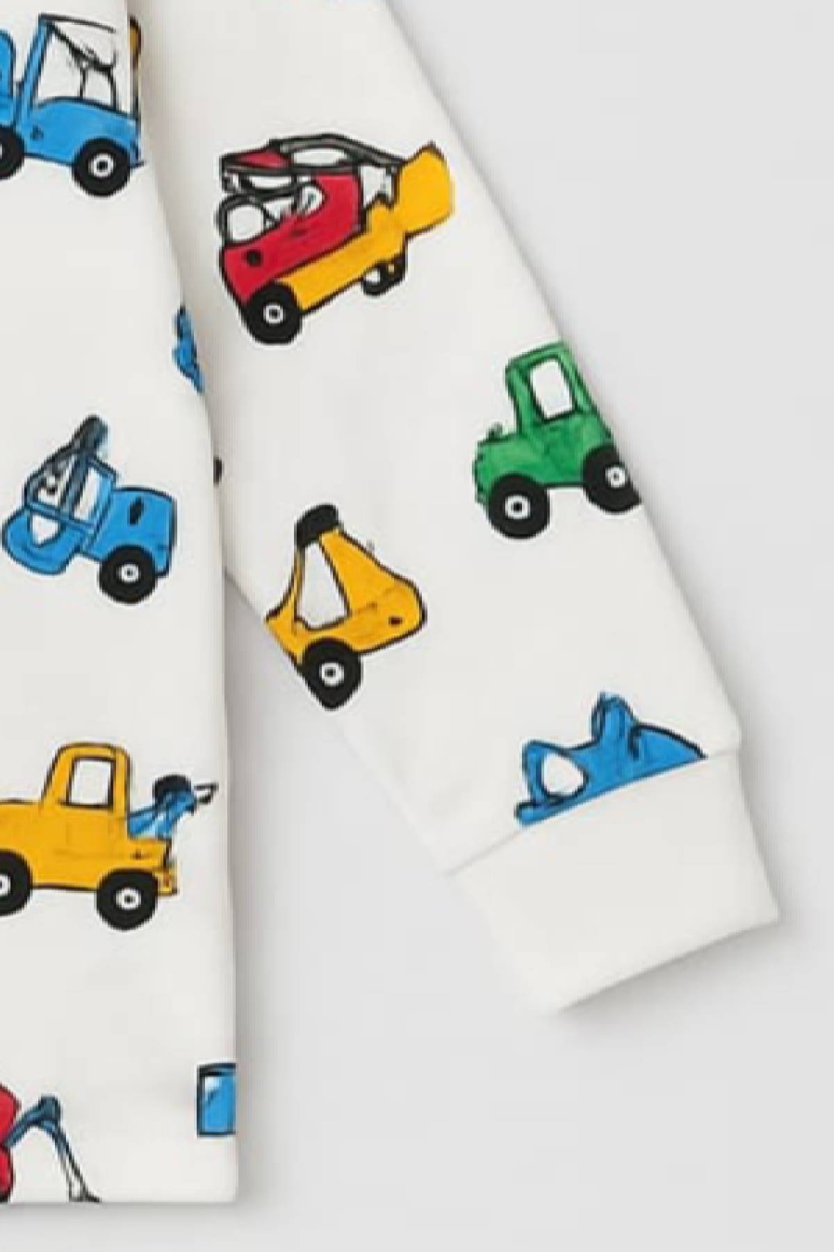 Krazber Pamuklu Erkek Bebek Pijama Takımı 2-6 Yaş fotoğrafı 4 (önizleme)