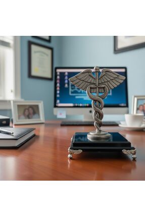 cs Kadüse Sembolü Masaüstü Biblosu - Sağlığın ve Tıbbın Sembolü