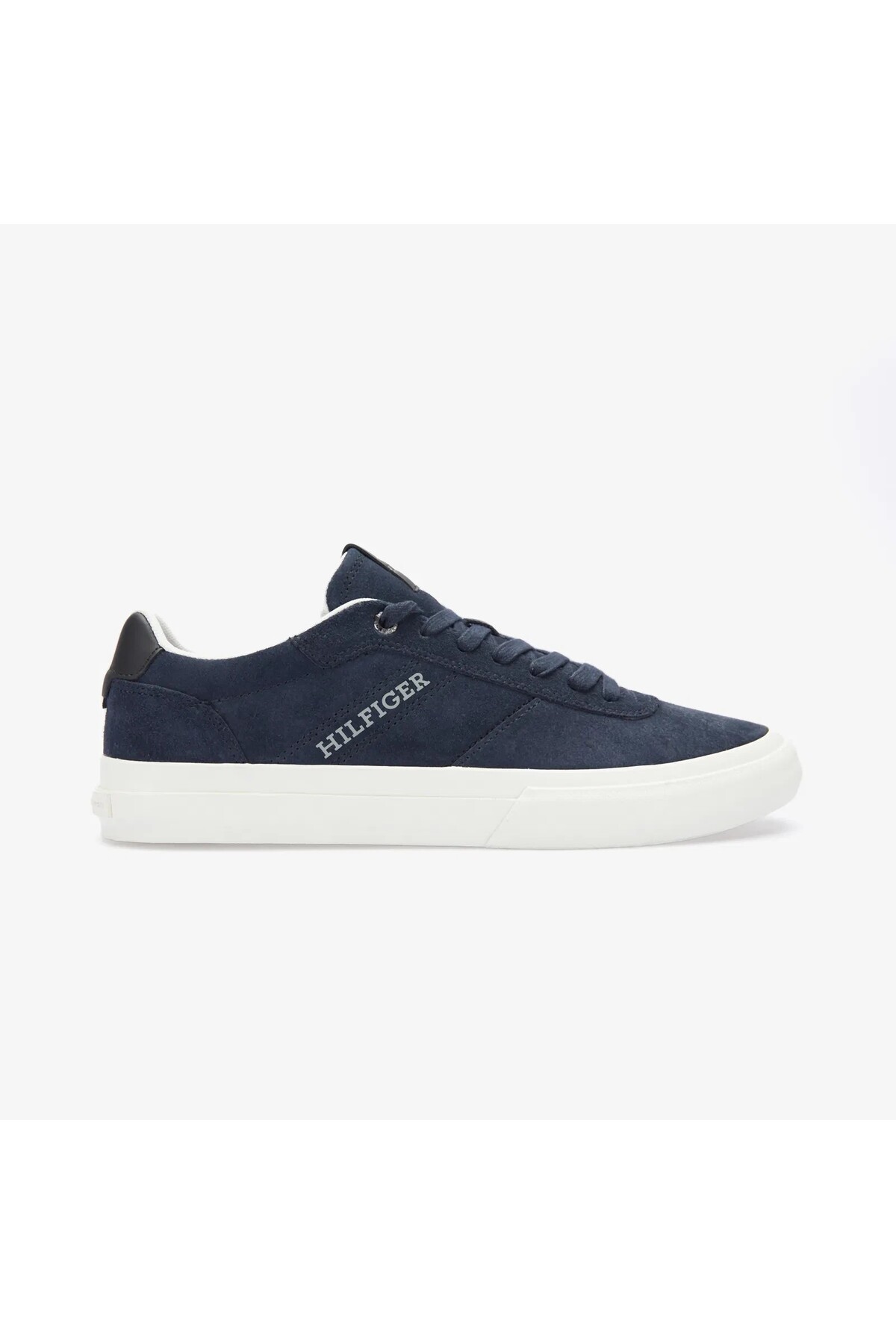 تامی هیلفیگر کفش ورزشی مردانه آبی Hi Vulc مدل Low Street Suede مدل FM0FM05112.DW5