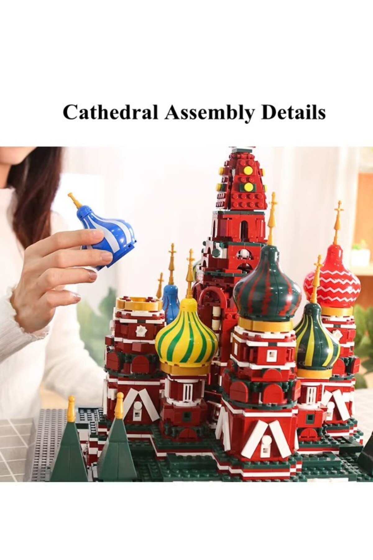 مجموعه بلوک‌های ساختمانی معماری کلیسای جامع سنت باسیل ۶۲۱۳، ۳۲۱۳ قطعه