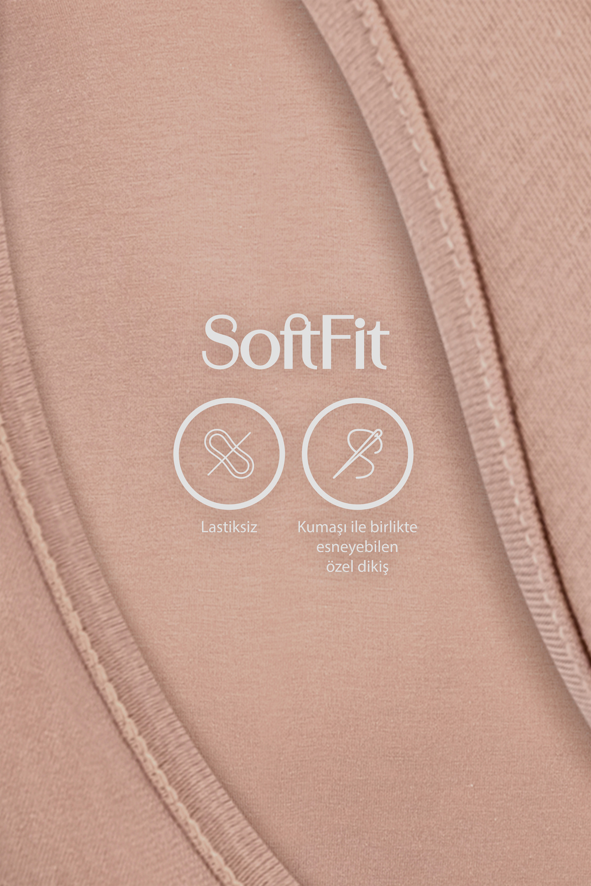 بند طناب زنانه زیرپیراهن 3 تکه پنبه ای مدال - SoftFit 5