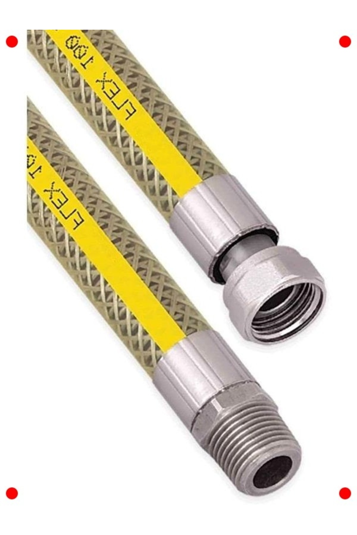 ulupazarlama Ekstra Korumalı Doğalz Fleksi Hortum (150cm)