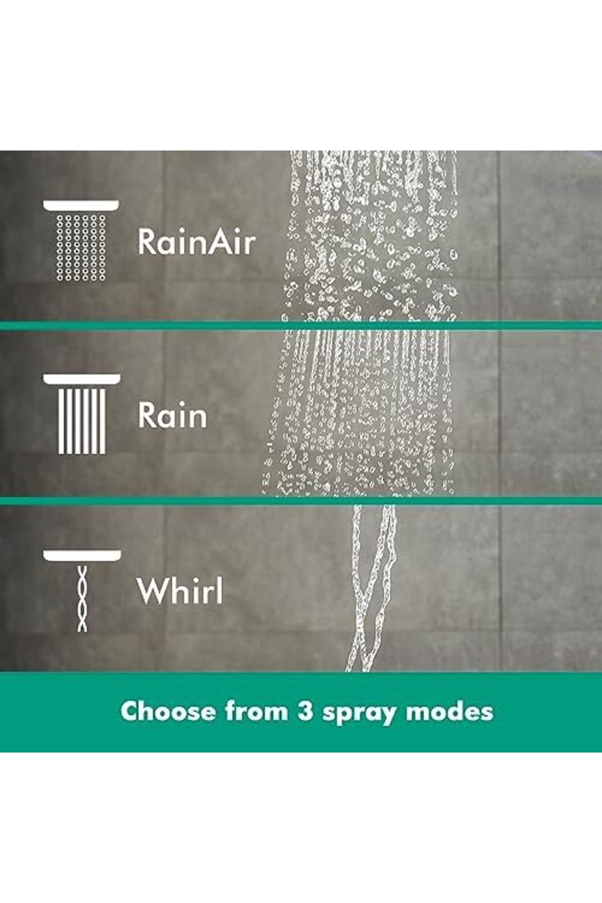 Yıldızan trendzoom Raindance Select E duş başlığı, 120 mm, 3 püskürtme türü, cilalı altın görünümlü modatrack