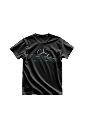 karikatürstore F1 Mercedes AMG Petronas Baskılı Kaliteli Tshirt