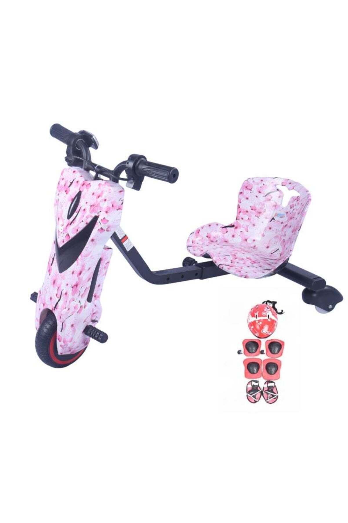 سكوتر دريفت صغير 36 فولت مع خوذة وحماية وبوق