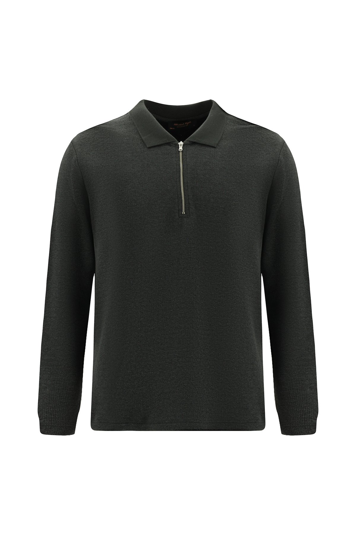 Abdullah Kiğılı  A.K POLO YK FERM.PAM/YÜN SWEATSHIRT - 8683841926177