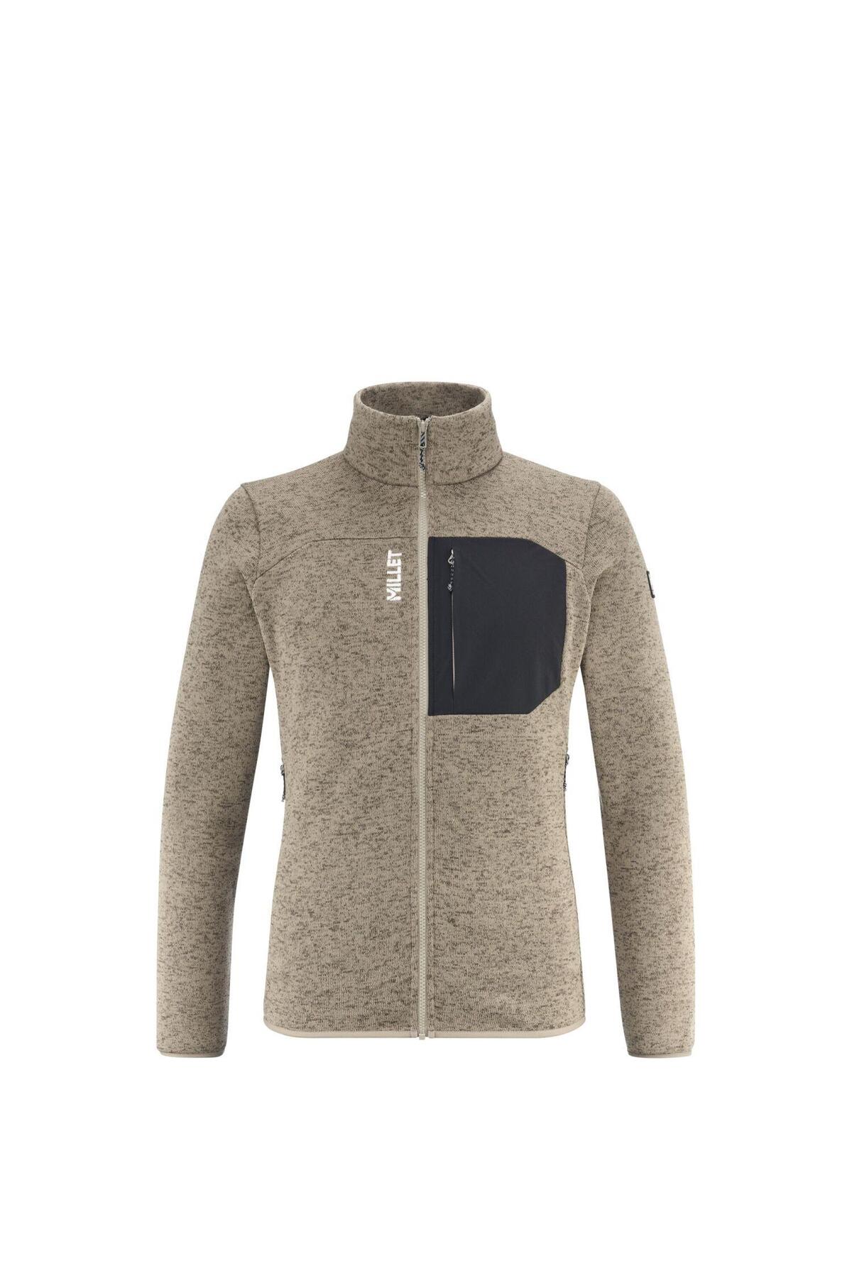 CHAM KNI JKT Erkek Polar Ceket Tam Fermuar MIV10618 N9904 Gri-L — رنگارنگ MIV10618 N9904MIG.N9904XL