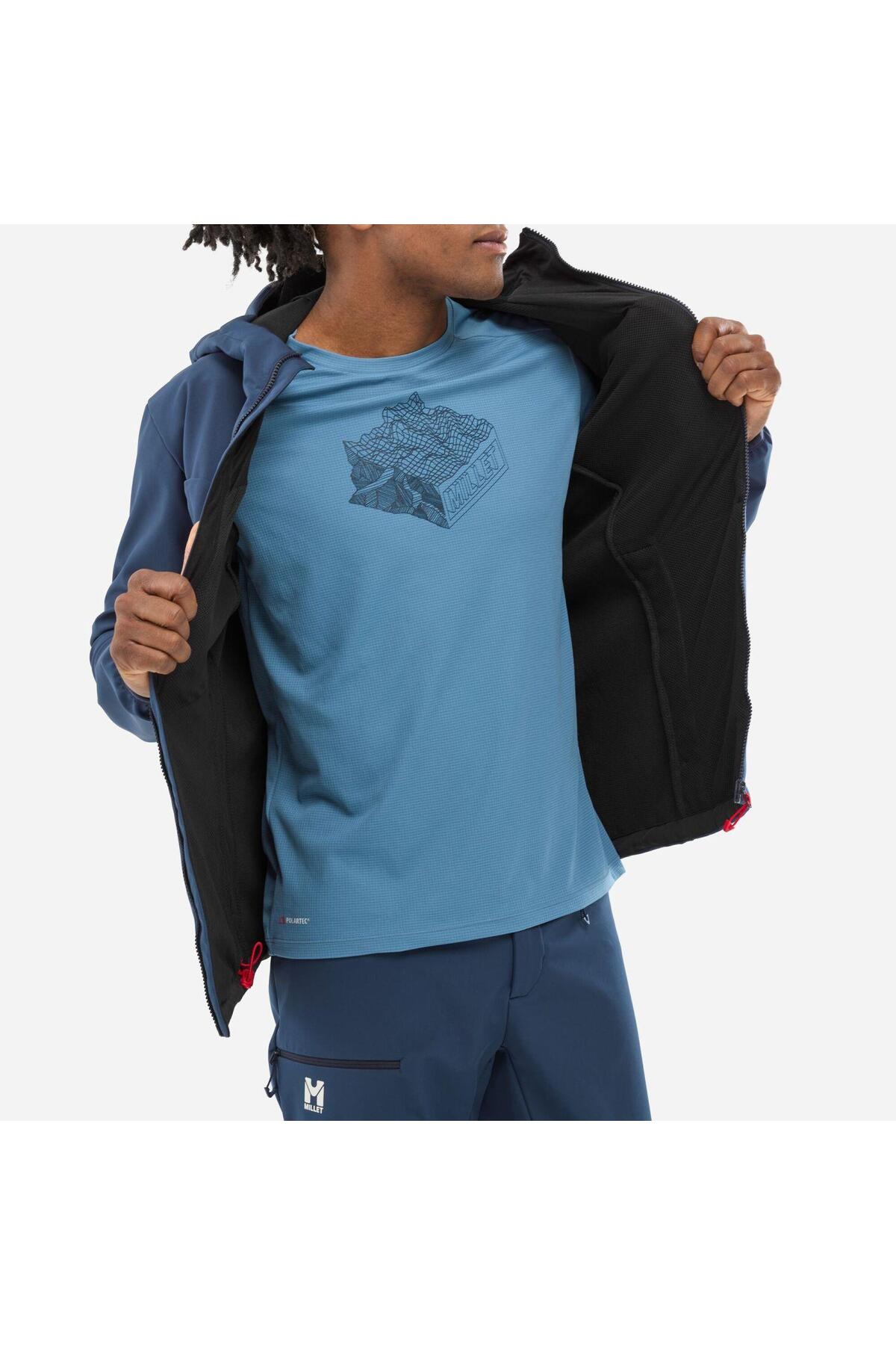 SENECA Softshell Jacket HD Men MIV10538 N7317 Sapphire-XL — رنگارنگ MIV10538 N73177317XL — تصویر 2 از 8