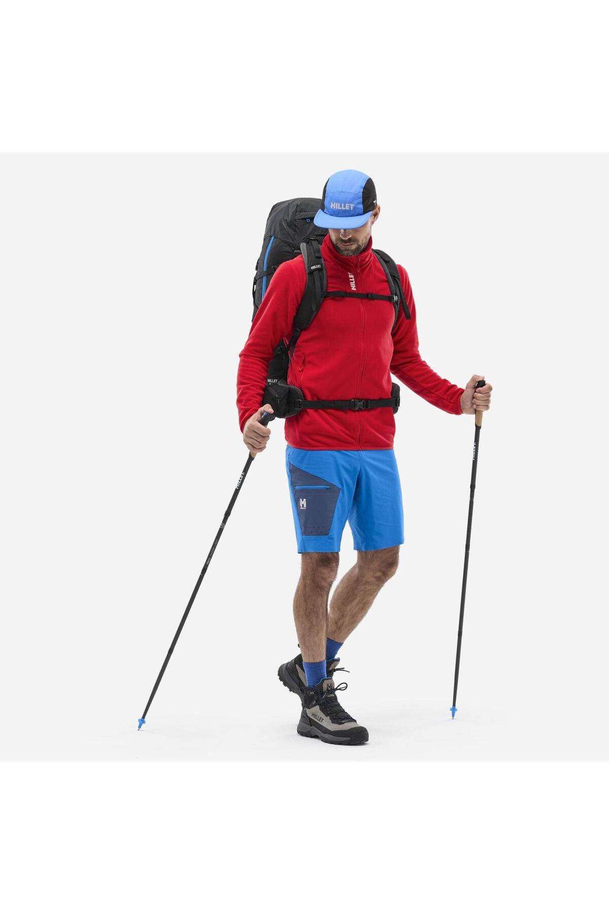 UBIC LGRID JKT Erkek Polartec® Ceket Tam Fermuar MIV10448 N0335 Kırmızı-S — رنگارنگ MIV10448 N03350335XL — تصویر 2 از 5
