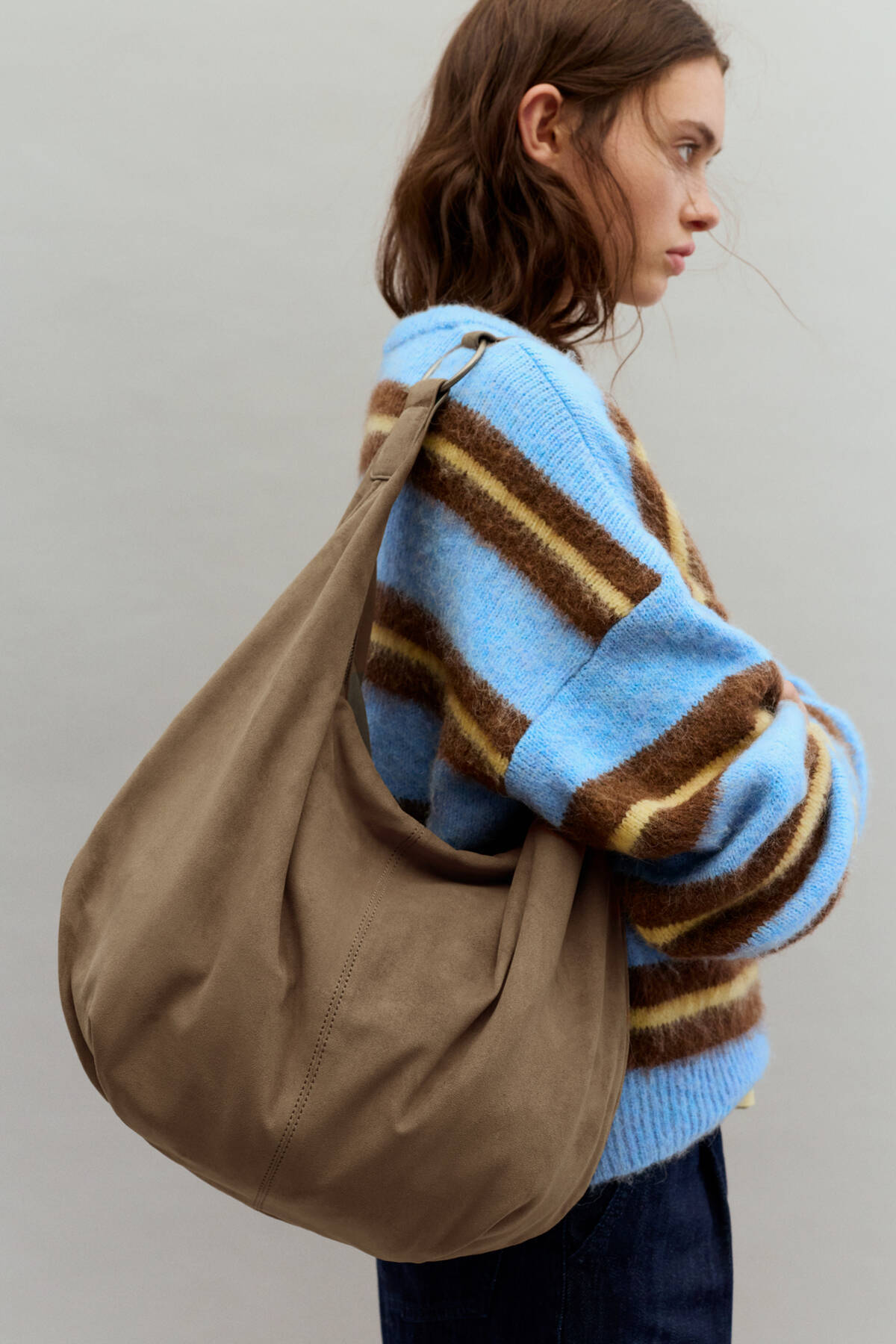 Pull & Bear Halkalı tote çanta