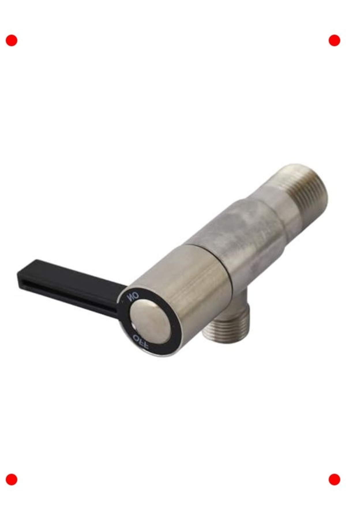 ulupazarlama Metal Vanalı Taharet Ara Musluğu (Klozet Uyumlu)