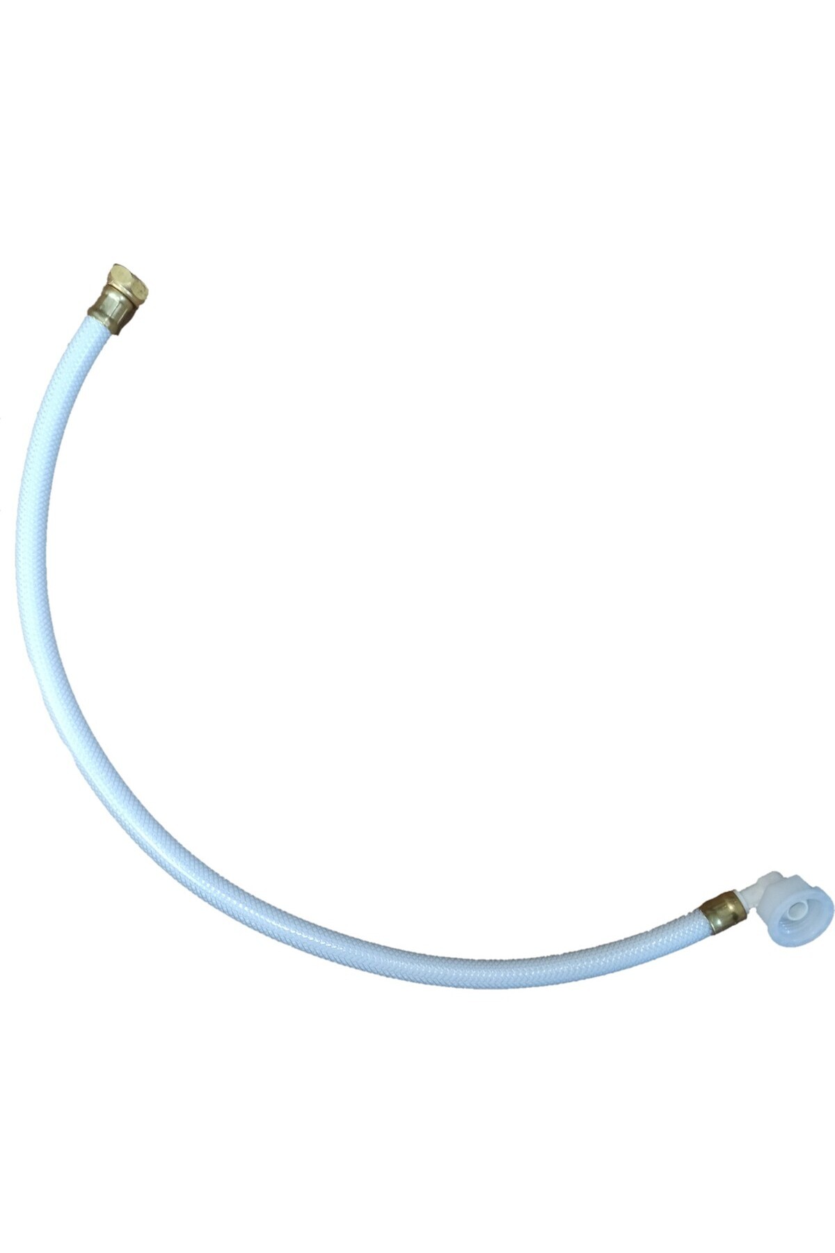 Visam Rezervuar Bağlantı Hortumu Dirsekli 3/8" - 1/2" Flexible 55 cm