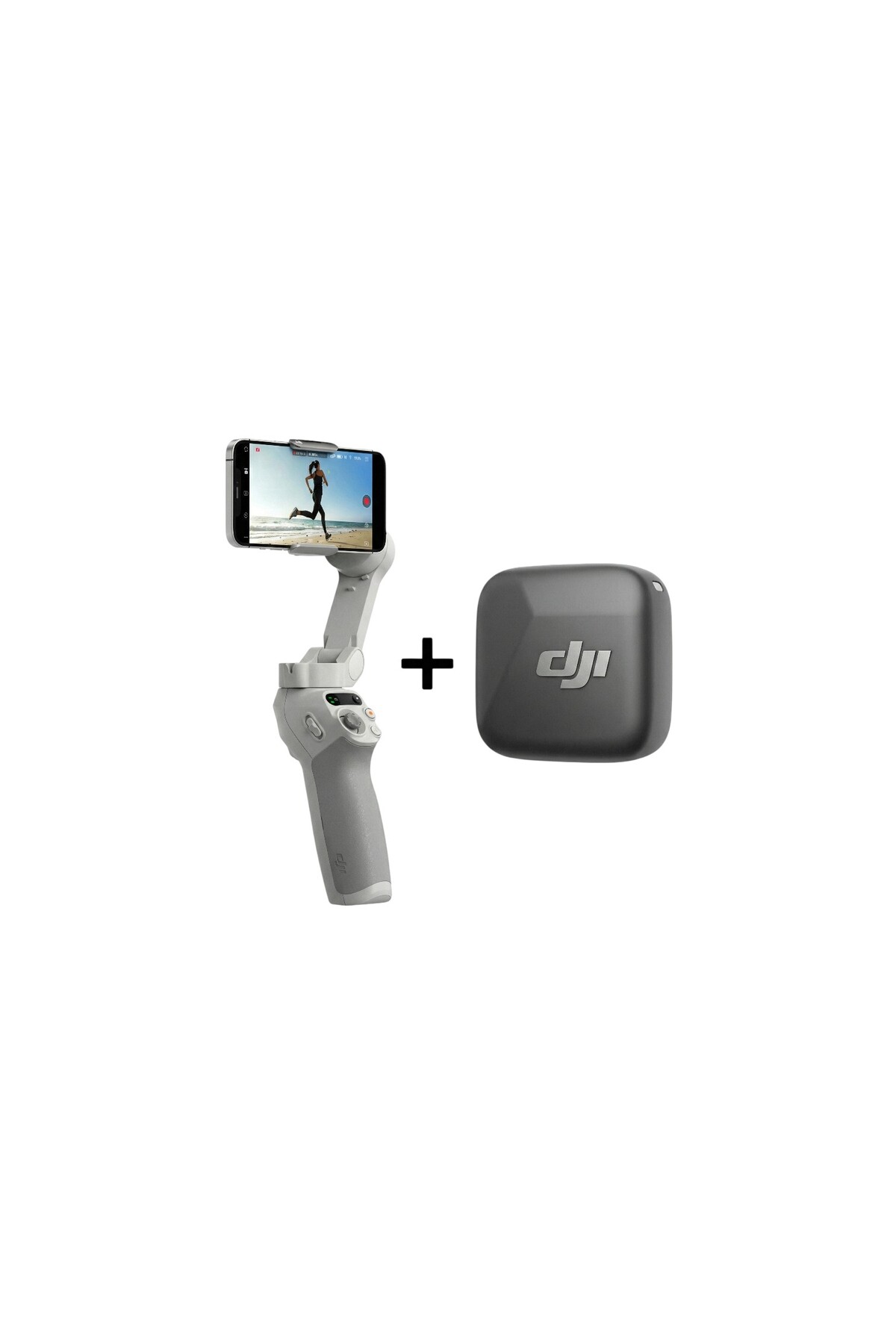 Osmo Mobile SE + Mic Mini Transmitter - Professional Mobile Capture & Sound Kit