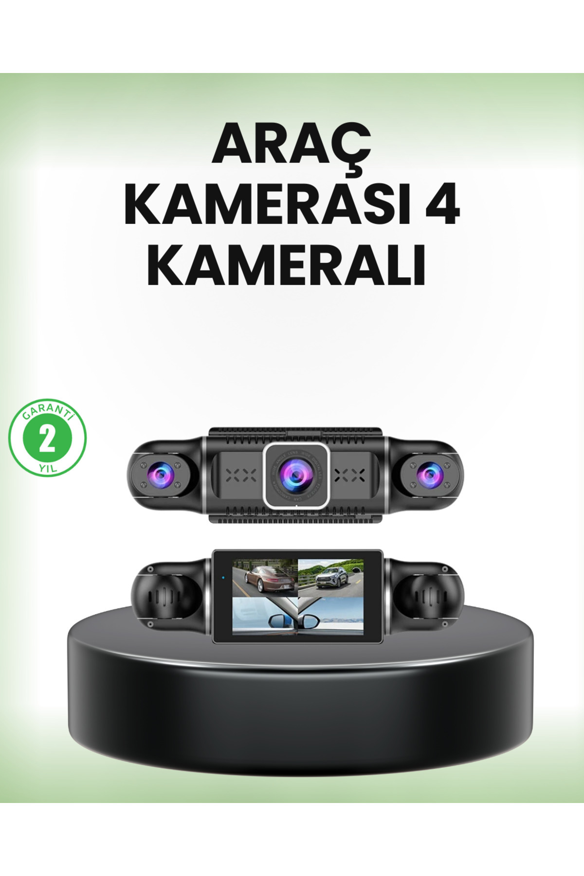 EGECEN GPS’li 4 Kameralı Araç İç Dış Kayıt Sistemi 1080P WiFi Destekli - ECR5942-5120