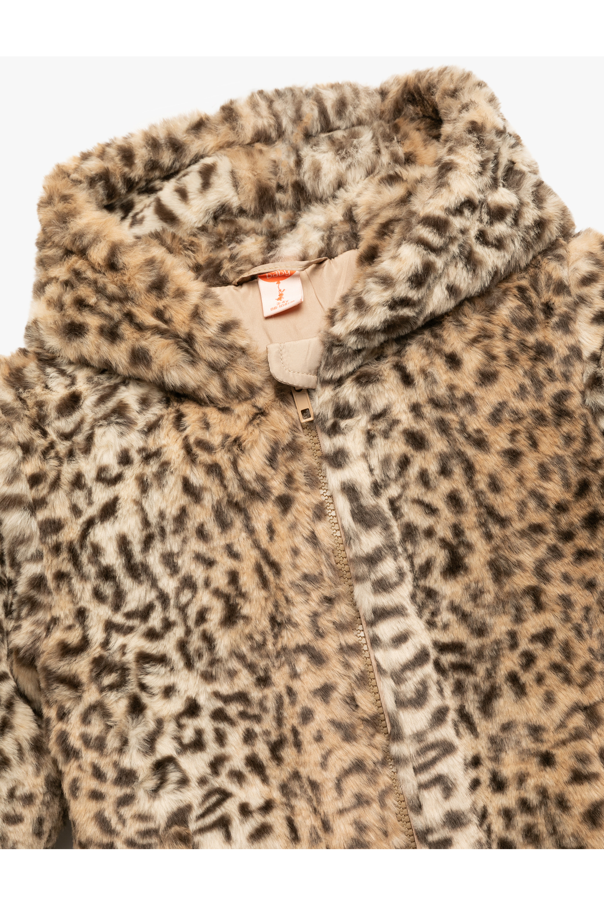 Koton Kapüşonlu Uzun Kollu Leopar Desenli Peluş Ceket fotoğrafı 3 (önizleme)