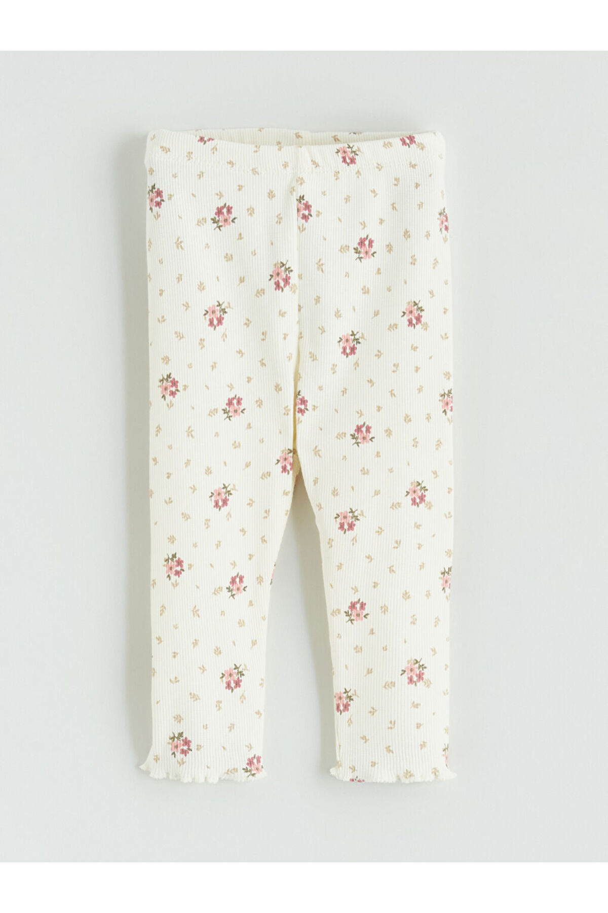 LC Waikiki Beli Lastikli Çiçekli Kız Bebek Tayt fotoğrafı 4 (önizleme)